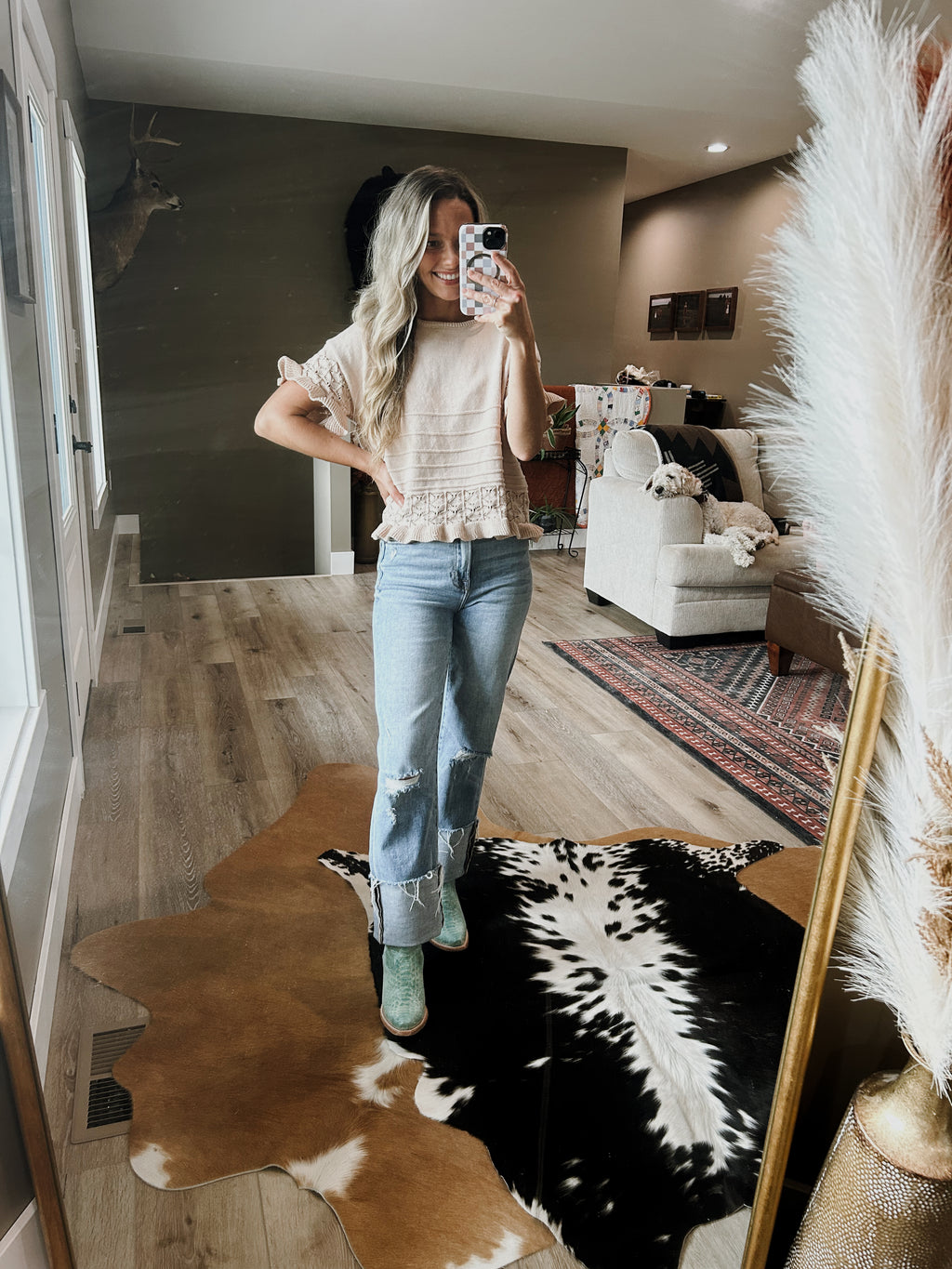 Boho Knit Top