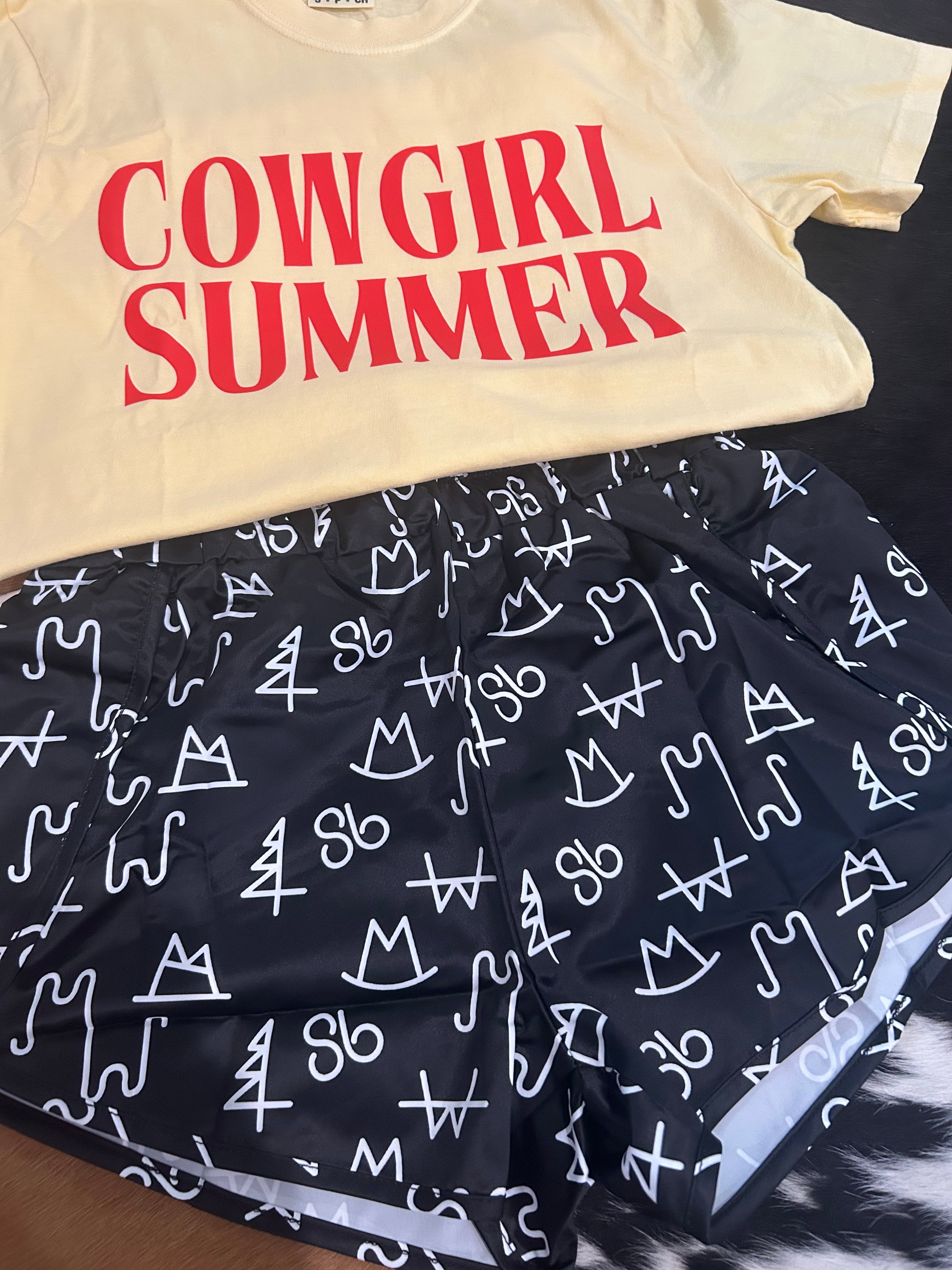 Black Brand Shorts