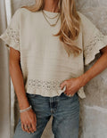 Boho Knit Top