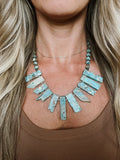 Beaded Turquoise Necklace