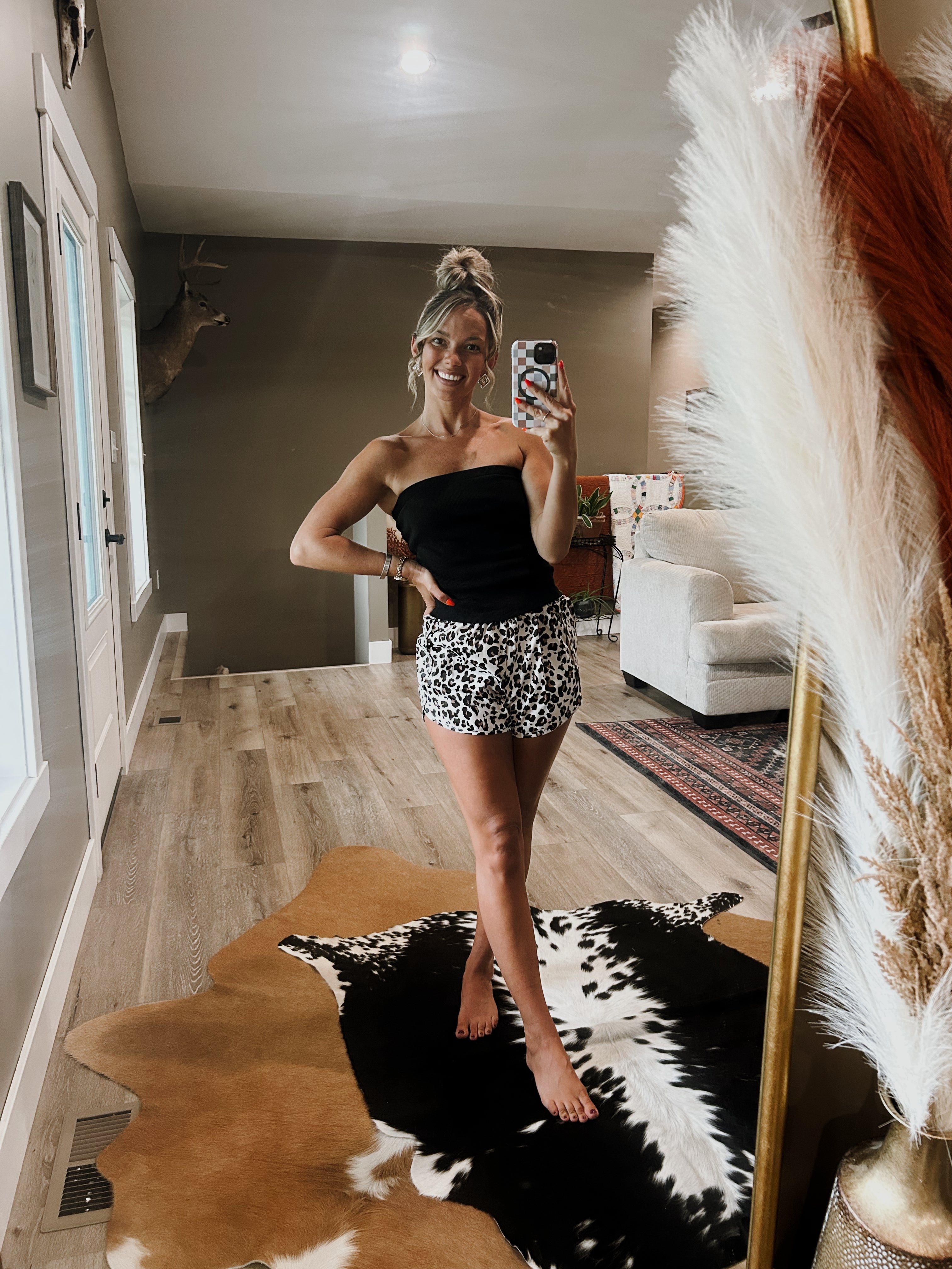 Leopard Shorts