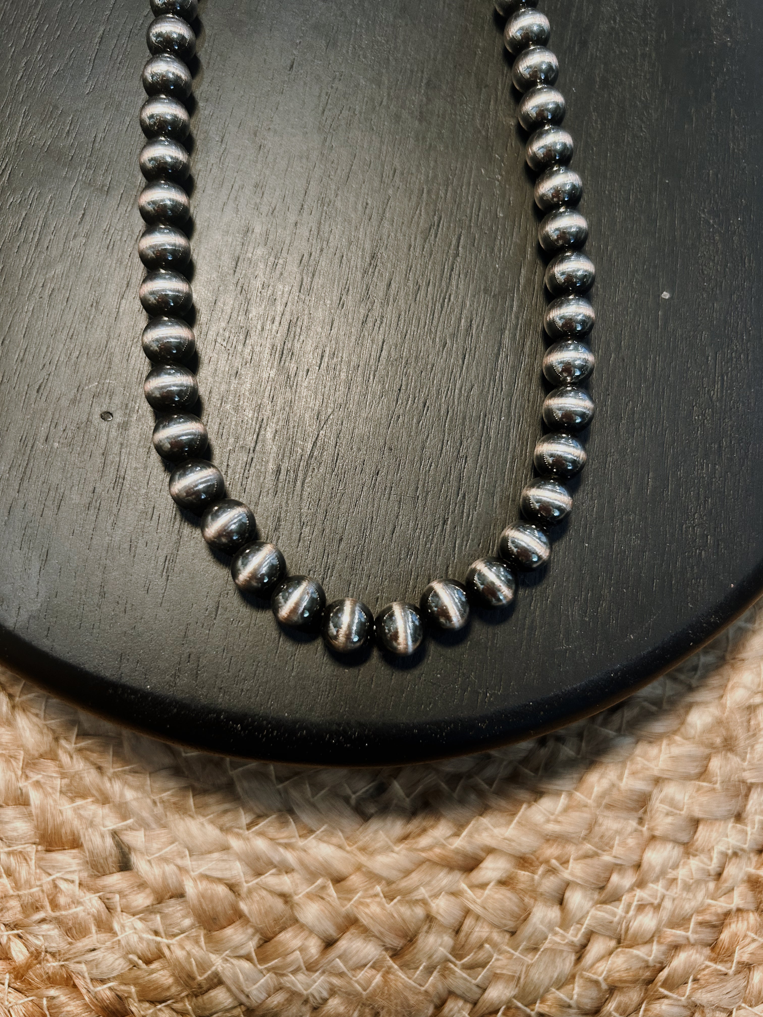 Navajo Pearl Beaded Necklace