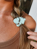 Turquoise Rock Ponytail Holder