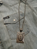 Concho Pendant Necklace